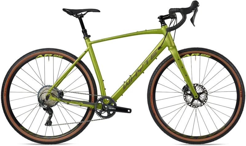Whyte Gisburn V3 2021 Gravel Bike Matt Olive - Lime